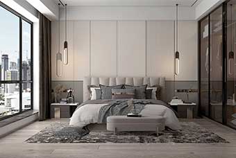 南阳现代风格-卧室