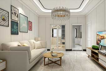 南阳现代风格-客厅