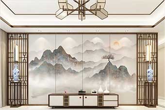 南阳森佰汇航空纤维（山水画系列）